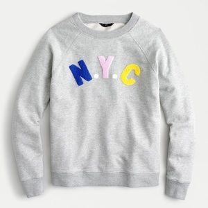 J.Crew NYC Gray Crewneck sweatshirt